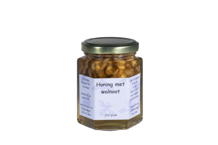 Honing met walnoot 200 gr